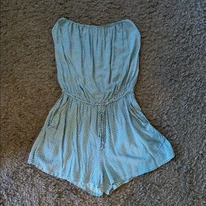 Strapless Romper
